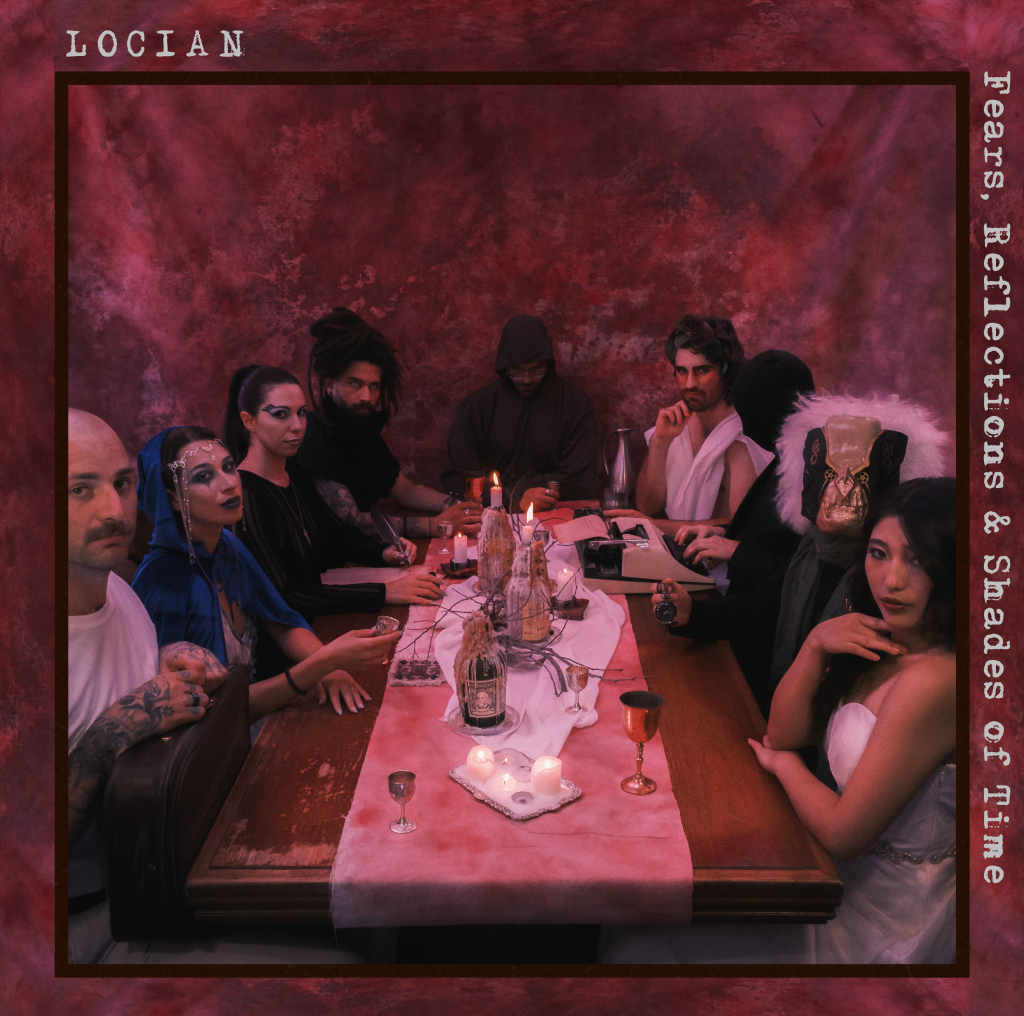 Locian debut album cover art. Fears, Reflections & Shades of Time